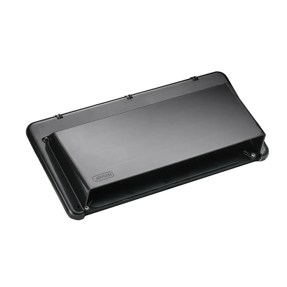 Exhaust cover assembly, black
